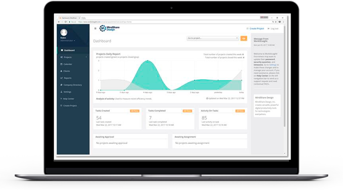 WorkStraight web based online work order management and service request software